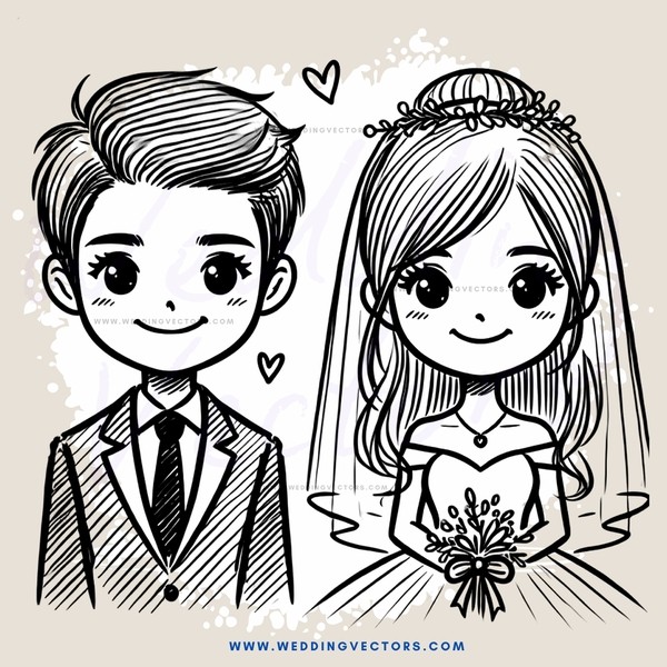 a bride and groom pose for their wedding picture