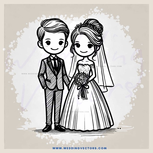 a man and woman are about to get married