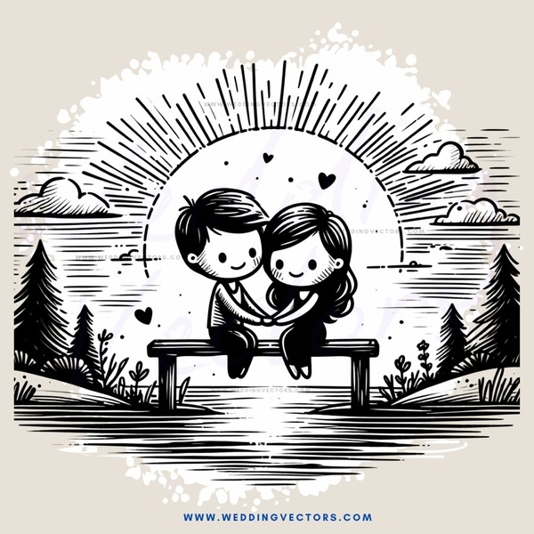 two people sitting on a bench under an umbrella in a park
