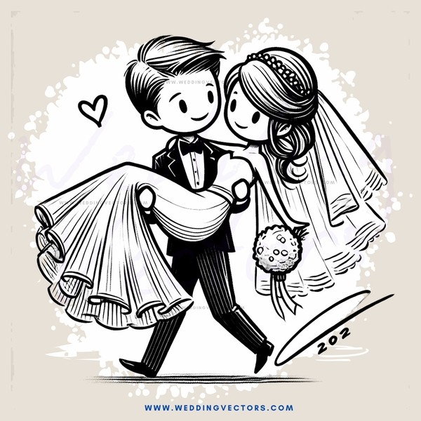 love story in black and white