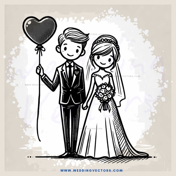 a wedding gift card and heart kite