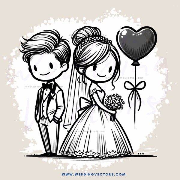 wedding bride and groom