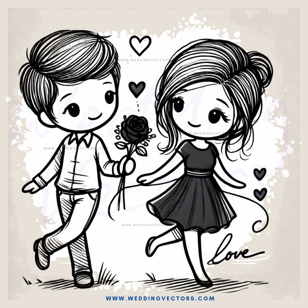 boy and girl love sign