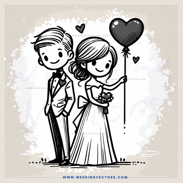 cartoon love story