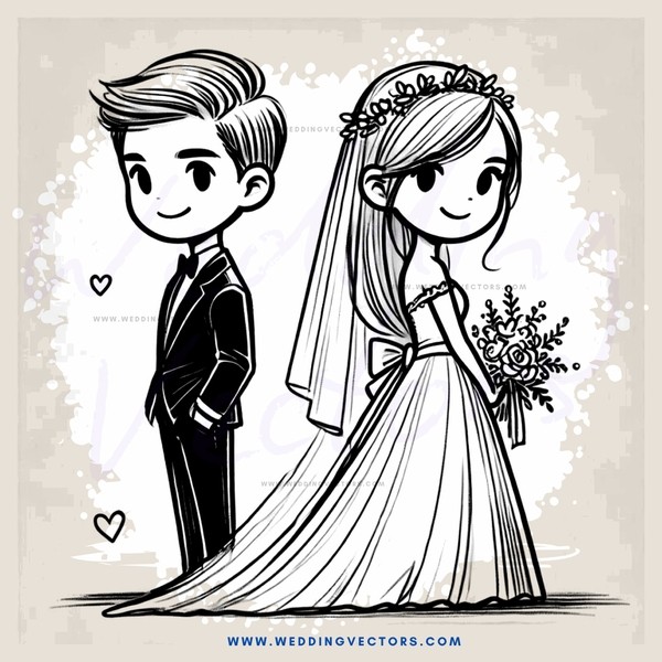 a boy and girl posing together
