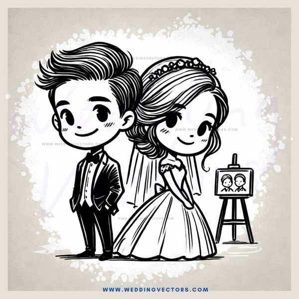 a man and woman posing for picture