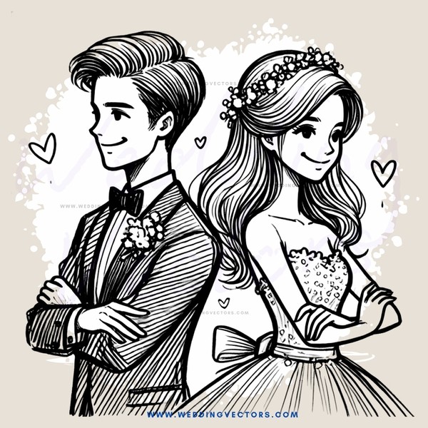 a boy and girl holding hands