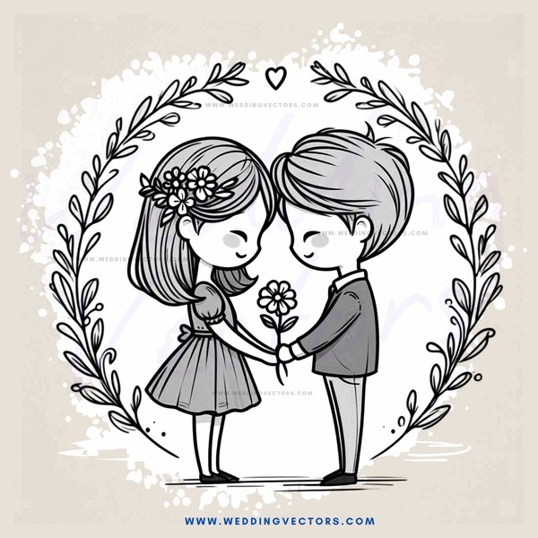 the kissing couple