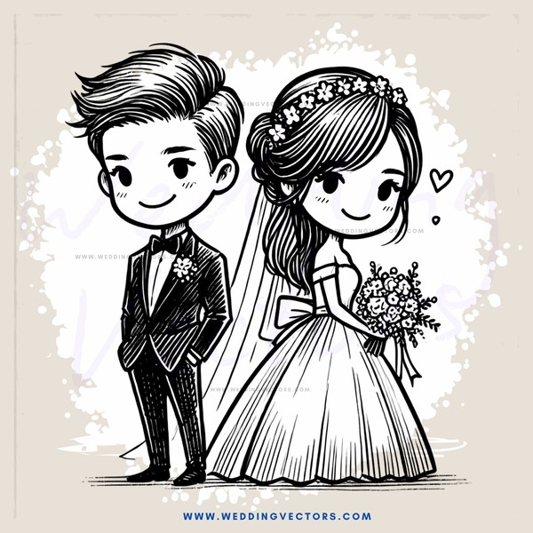 a boy and girl drawing