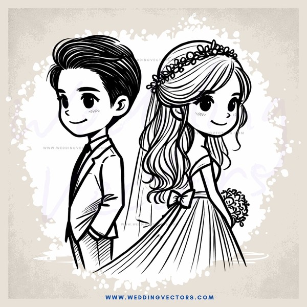 the bride and groom