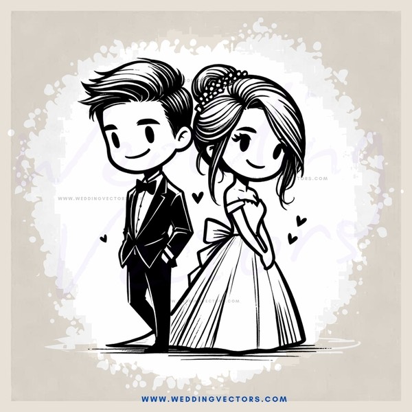 a man and woman standing together