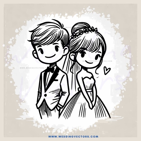a boy and girl smiling together in silhouette