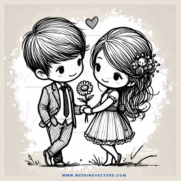 a love story sketch