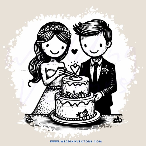 a cake for a wedding reception