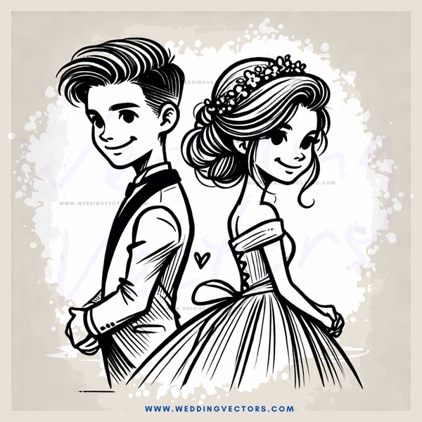 boy and girl on picture