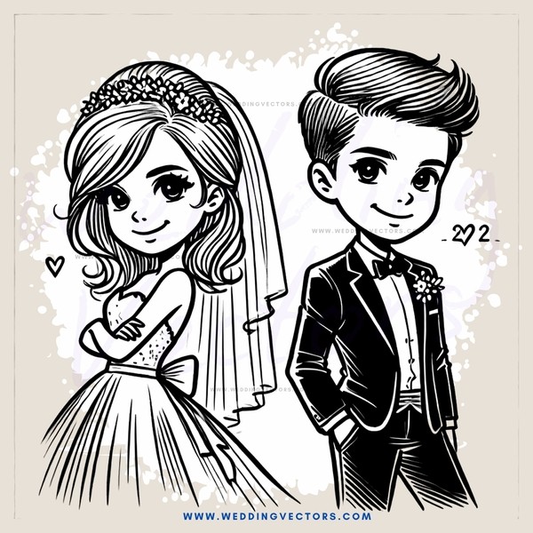 bride and groom picture