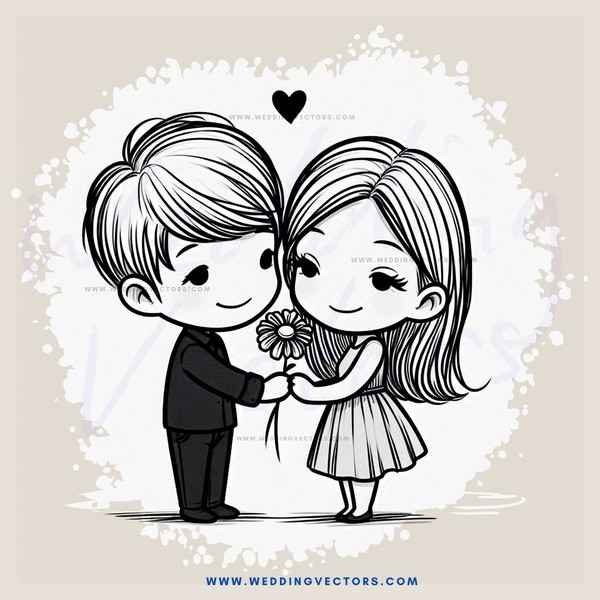 boy and girl hugging