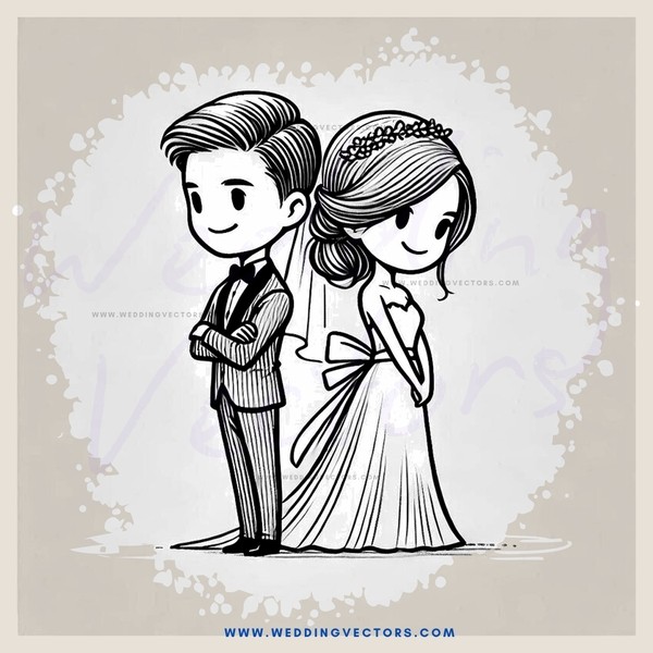 married couple standing together