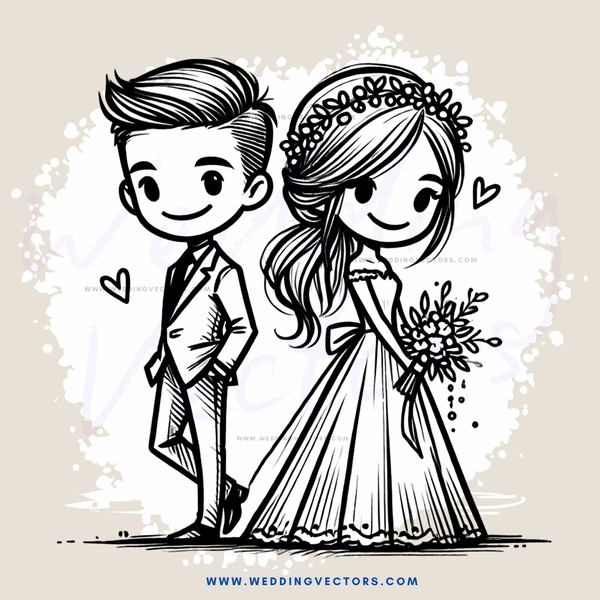 a couple standing together with wedding rings on their fingers