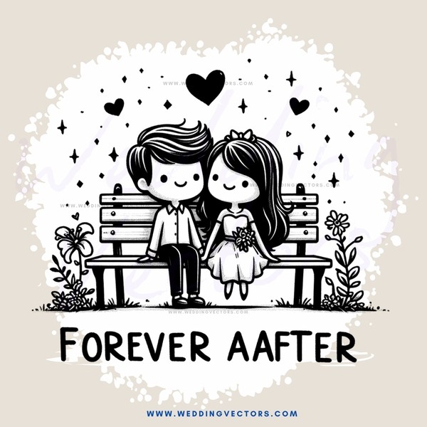 forever after bench drawing