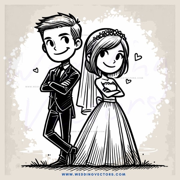 couple standing together