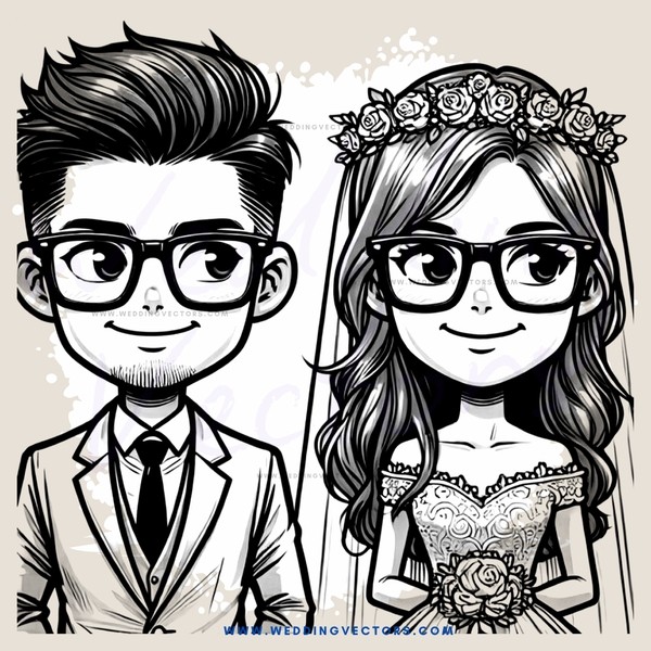 the groom and bride comic strip