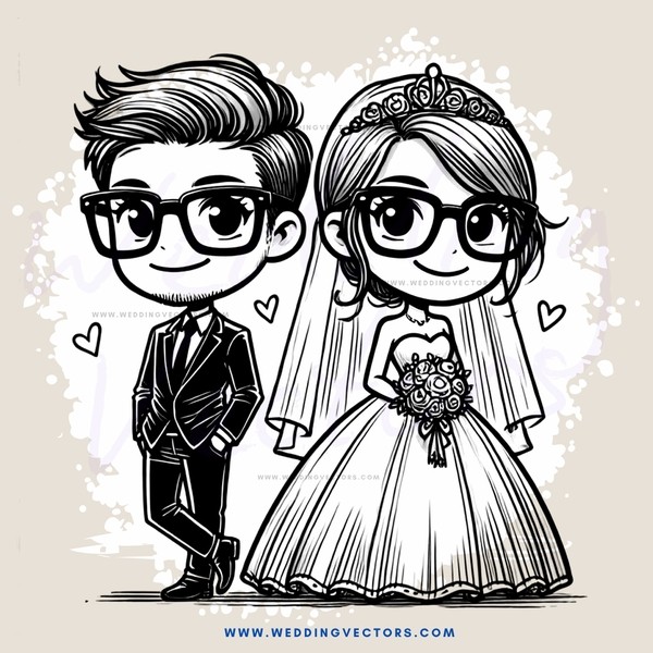 groom and bride