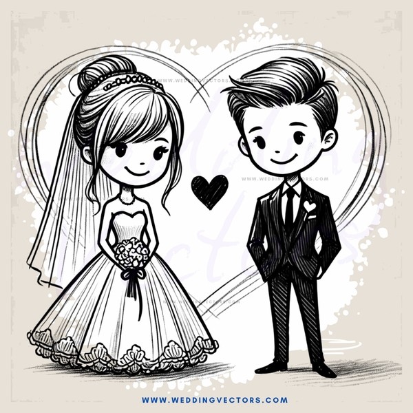 the groom and bride with hiccups