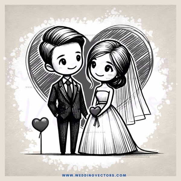 a cartoon wedding ringtone picture