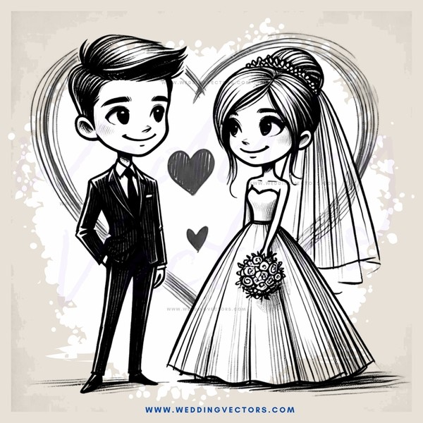 a young couple standing next to each other