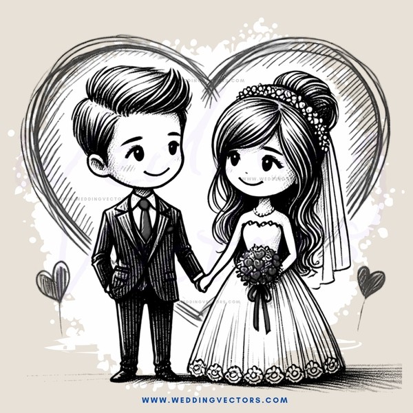 love story in black and white