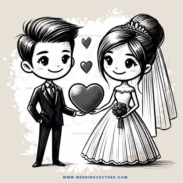 groom and bride