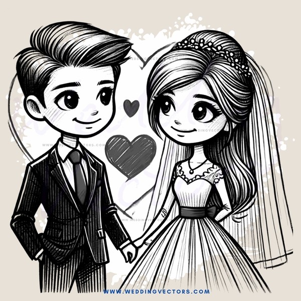 a young couple in love