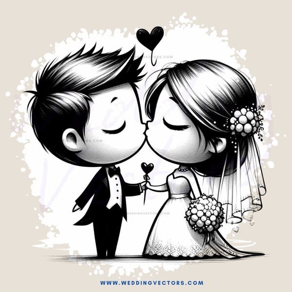 a young couple sharing their first kiss