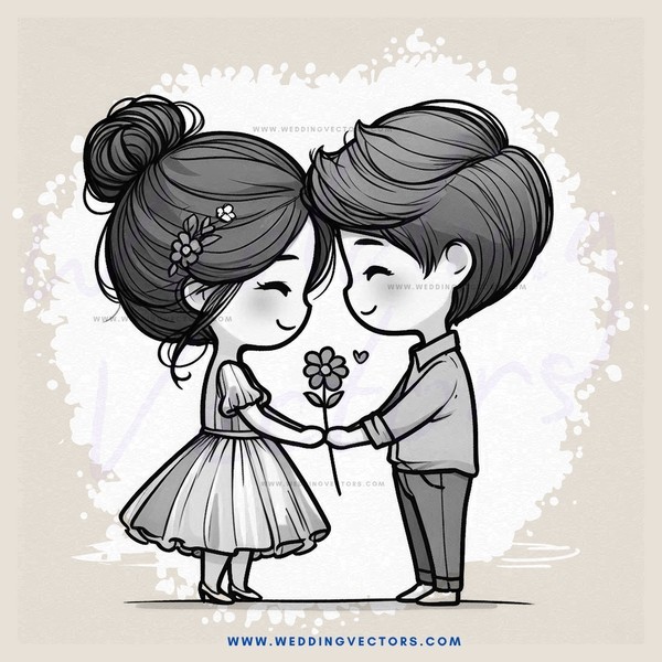 two people in love