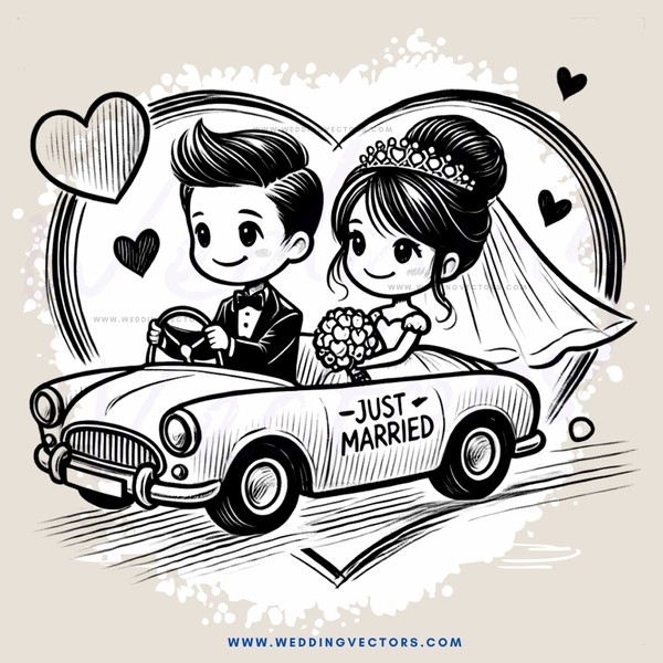 just married