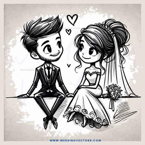 a couple sitting together with hearts and flowers in their lap