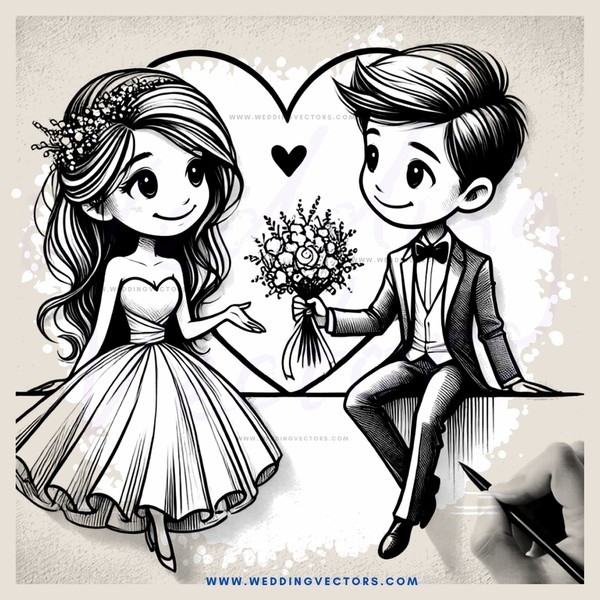 love story in heart designs