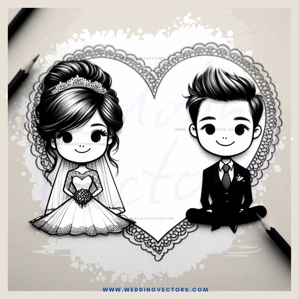an engagement ring on an illustration