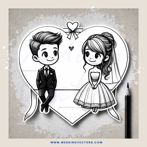 wedding banner for a groom and bride