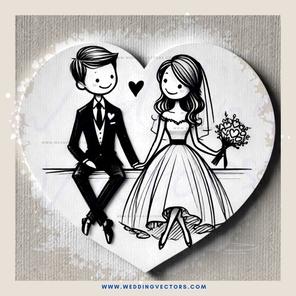 love and marriage, cartoon style