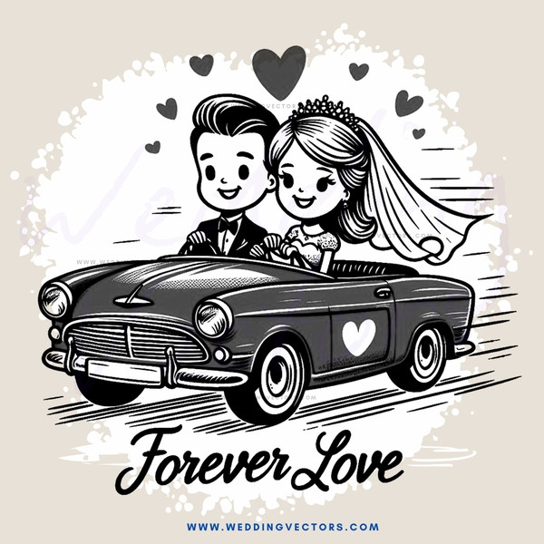 forever love car picture