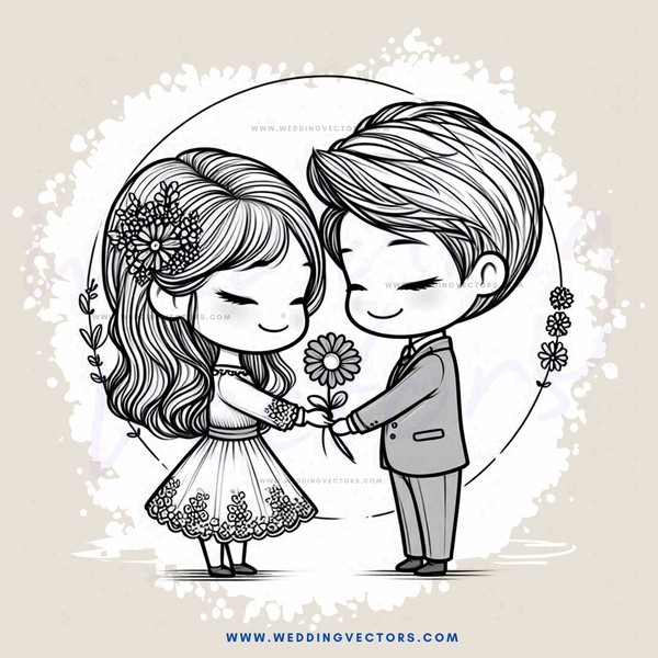 two people holding hands and looking at each other