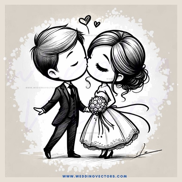 a couple kissing with rings on their fingers