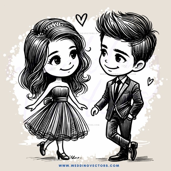 girl and boy smiling at each other with hands touching each other's hand