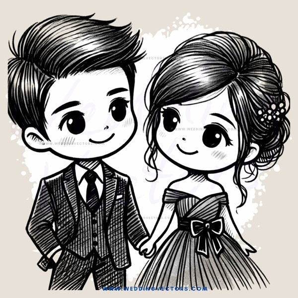 the young lady and man