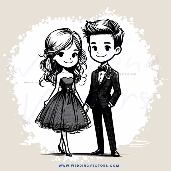 the boy and girl cartoon character