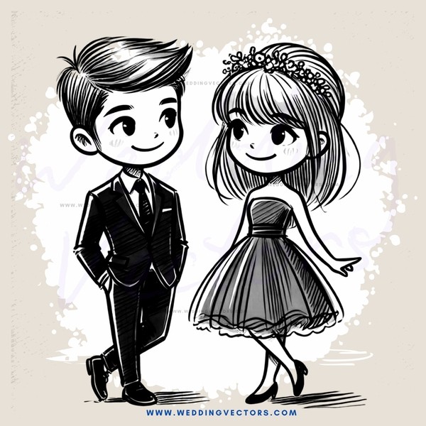 a boy and girl dance together