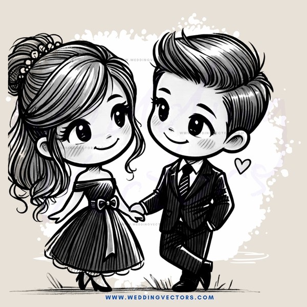 boy and girl standing close together