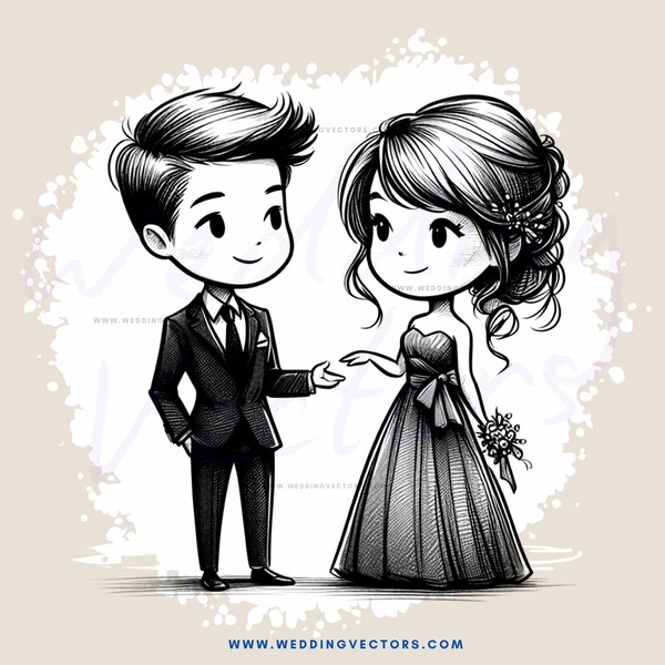 cute couple posing for picture